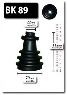 SHAFTEC BK89 Bellow Set, drive shaft